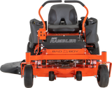 VIRLALA Bad Boy MZ Rambler 42-inch zero-turn riding mower with a 26 HP Kohler engine, shown from the side in a studio setting.