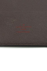 Couverture d'agenda grand modèle à anneaux - Damier Ebene