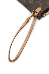 Neverfull Pouch Wristlet - Monogram