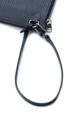 Epi Neverfull Pouch Wristlet - Indigo