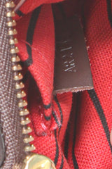 Neverfull PM Pouch Wristlet - Damier Ebene