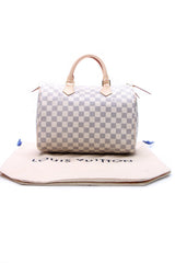 Speedy 30 Bag - Damier Azur