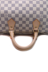 Speedy 30 Bag - Damier Azur