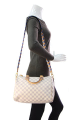 Sac Speedy Bandoulière 30 tressé - Damier Azur