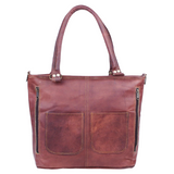 Sac fourre-tout classique en cuir fait main