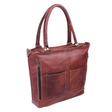 Sac fourre-tout classique en cuir fait main