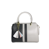 Monochrome Muse Structured Handbag