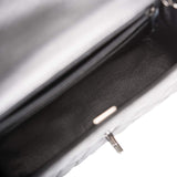 Sac Chanel Mini Rectangulaire à Rabat SO Black Agneau Noir Quincaillerie Noire