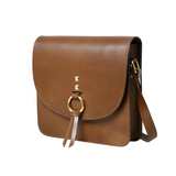 Sac Bandoulière en Cuir Marron
