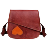 Sac en cuir asymétrique Heartline
