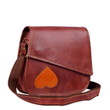 Sac en cuir asymétrique Heartline