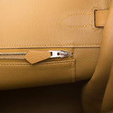 Hermès Birkin 35 Bronze D'Or Togo Bijouterie Palladium