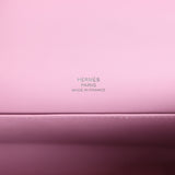 Hermes Kelly Pochette Mauve Sylvestre Swift Palladium