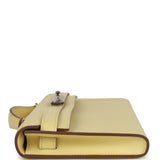 Hermès Kelly Cut Jaune Poussin Epsom Finition Palladium