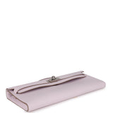 Hermès Kelly Cut Mauve Pâle Swift Palladium