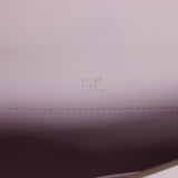 Hermès Kelly Cut Mauve Pâle Swift Palladium