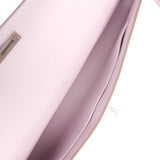 Hermès Kelly Cut Mauve Pâle Swift Palladium