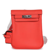 Sac à dos Hermes Mini Kelly Jump Orange Field Swift Palladium
