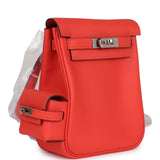 Sac à dos Hermes Mini Kelly Jump Orange Field Swift Palladium