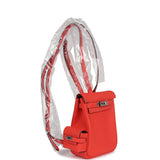Sac à dos Hermes Mini Kelly Jump Orange Field Swift Palladium