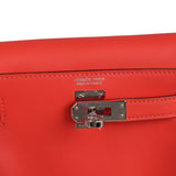 Sac à dos Hermes Mini Kelly Jump Orange Field Swift Palladium