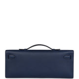 Hermès Kelly Cut Bleu Navy Swift Finition Or