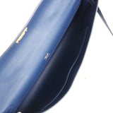 Hermès Kelly Cut Bleu Navy Swift Finition Or