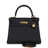 Hermès Kelly Retourne 28 Caban Togo Accastillage Doré