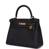 Hermès Kelly Retourne 28 Caban Togo Accastillage Doré