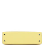 Hermès Kelly Sellier 20 Limoncello Chèvre Bijouterie Palladium