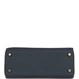 Hermes Kelly Retourne 25 Gris Misty Togo Bijouterie Permabrass
