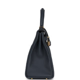Hermes Kelly Retourne 28 Gris Misty Togo Quincaillerie Permabrass