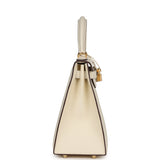 Sac Kelly Sellier 28 Hermès en Epsom Nata et accastillage doré