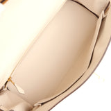 Hermès Kelly Retourné 32 Nata Clemence Accastillage Doré