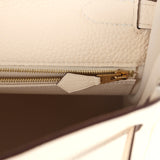 Hermès Kelly Retourné 32 Nata Clemence Accastillage Doré