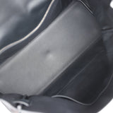 Hermes Kelly Voyage 50 Black Evercolor Palladium Hardware