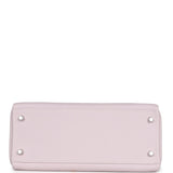 Hermès Kelly Retourne 28 Mauve Pâle Clémence Palladium Hardware