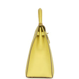 Sac Kelly Sellier 35 Hermès Soufre Epsom Bijouterie Or