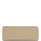 Hermès Kelly Retourne 35 Trench Togo Finition Palladium