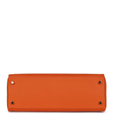 Hermès Kelly Retourne 32 Orange H Epsom Accastillage Doré