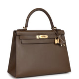Hermès Kelly Sellier 28 Toundra Madame Bijouterie Dorée