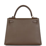 Hermès Kelly Sellier 28 Toundra Madame Bijouterie Dorée