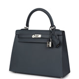 Hermès Kelly Sellier 25 Gris Misty Epsom Palladium Hardware