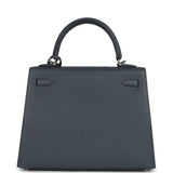 Hermès Kelly Sellier 25 Gris Misty Epsom Palladium Hardware