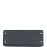 Hermès Kelly Sellier 25 Gris Misty Epsom Palladium Hardware