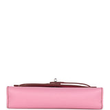 Hermès Micro Kelly 15 Bubblegum Epsom Palladium