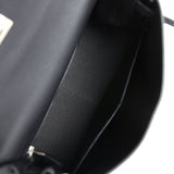 Hermès Kelly Retourné 28 Noir Togo Quincaillerie Palladium