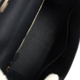 Hermes Kelly Sellier 28 Black Epsom Permabrass Hardware