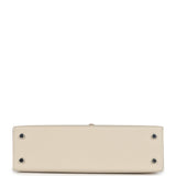 Hermès Kelly Sellier 20 Craie Epsom Accastillage Électrum