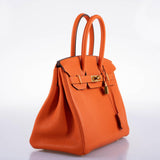 Hermès Birkin 30 Feu Togo Accastillage Doré - 2020, Y